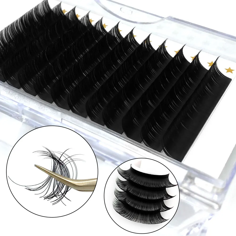 

cc curl individual eyelash extensions private label cashmere black matte lash extentions, Natural black