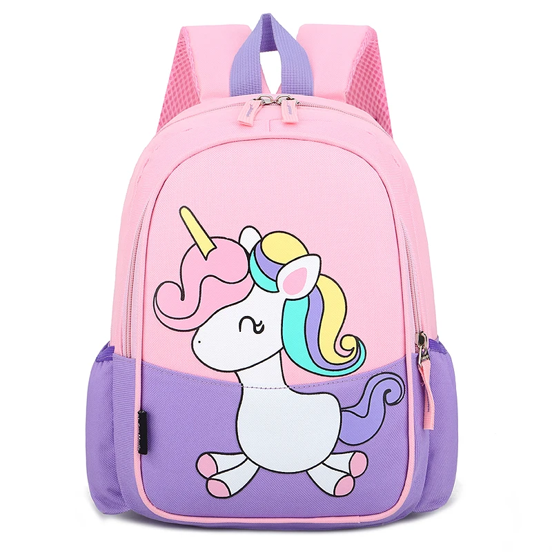 

China Suppliers student Kid's sports nylon unicorn school bag teenager school bag, Black,red,green, dark blue, pink or custom