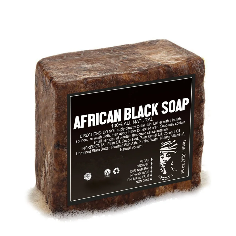 

Best Selling Product Wholesale Pure & Natural Raw Organic African Black Soap Bulk