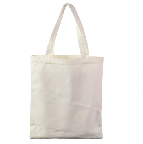 

Lightweight Medium Reusable Grocery Shopping Cloth Bags, White or customized