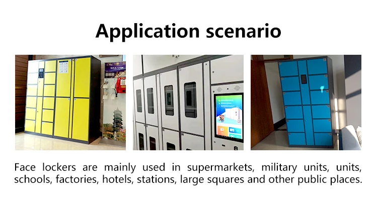 Smart Lockers Smart Storage Locker with Fingerprint Access factory
