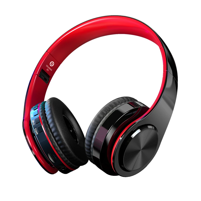 

B3 Best Factory Price MP3 TF Card Bass Sound Music Gaming Headset Wireless Bluetooth On Ear Headphones With Microphone