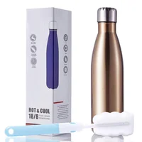 

Besery 500ml stainless steel double wall vacuum insulated personalised water bottle