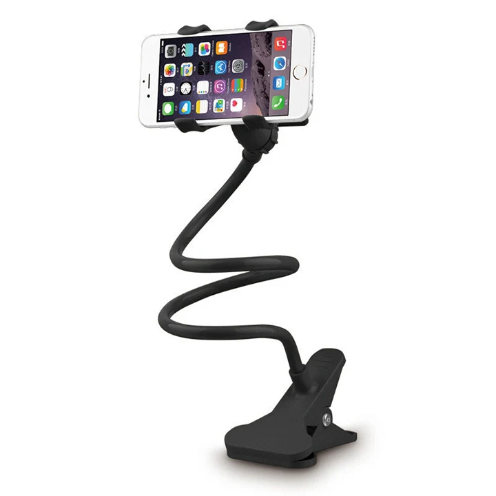 

Cell Phone Holder, Universal Cell Phone Clip Holder Lazy Phone Holder Bracket Flexible Long Arms convenient, So many colors