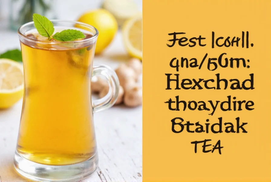 honey lemon ginger tea