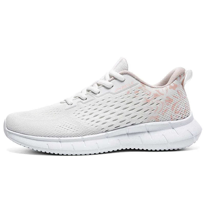 

Latest Design Lightweight Sports Shoes fly knitting with Mesh Material Running Shoes For Man sports hoes sneakers