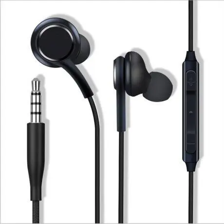 

Black EO-IG955 3.5mm In-ear with Microphone Wire Headset for Samsung Galaxy S8 s9 S10 Smartphone headphone AKG