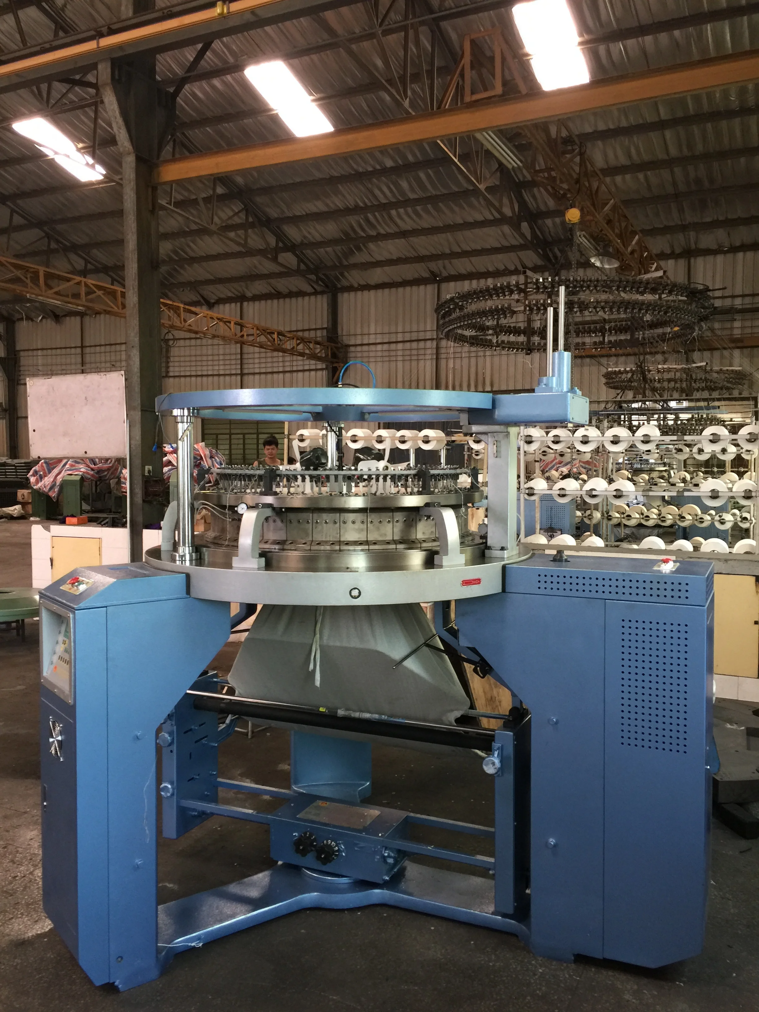 
Maquinas Circulares Textil Good Brand Circular Knitting Machine Three Thread Fleece Knitting Machine Supplier 