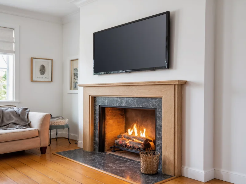 diy fireplace mantel