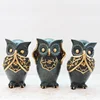 Euro Home Decoration Accessories Birthday Gift Business Promotion Resin Material Green Funny Owl Room Decor