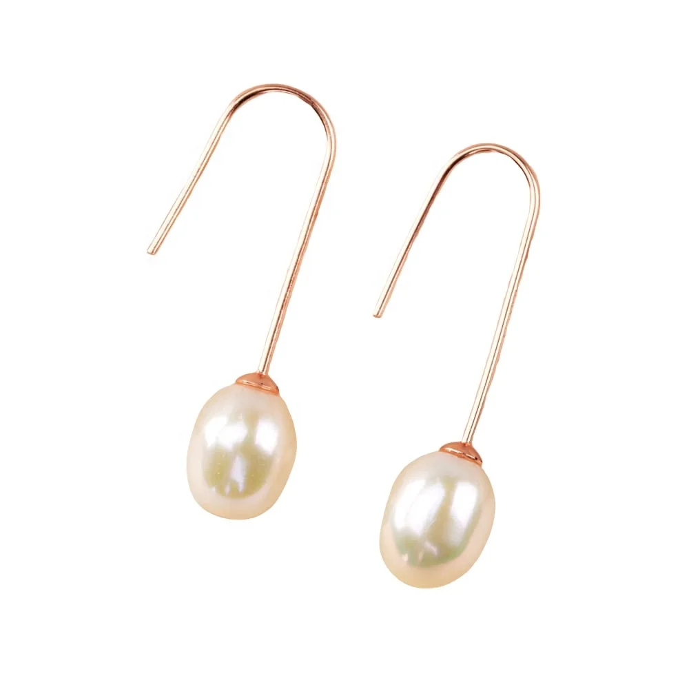 

WX1369 Natural Pearl Earrings 2020 Gold Earrings for Women