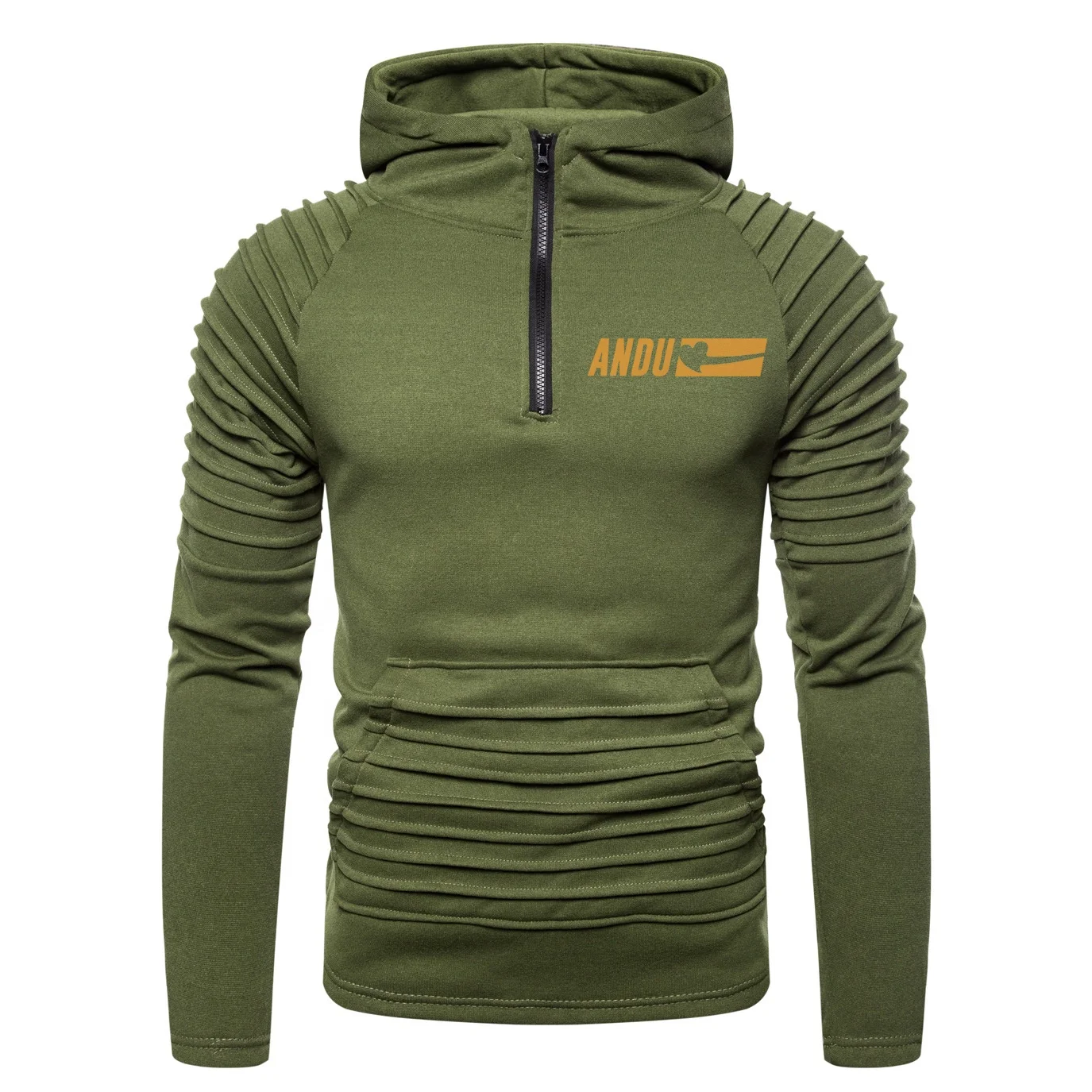 

Wholesale Mens 85% cotton zip fitness wear Custom muscle slim fit Sports Hoodie Workout Cotton Breathable Gym Pullover Hoodie, Picture shows