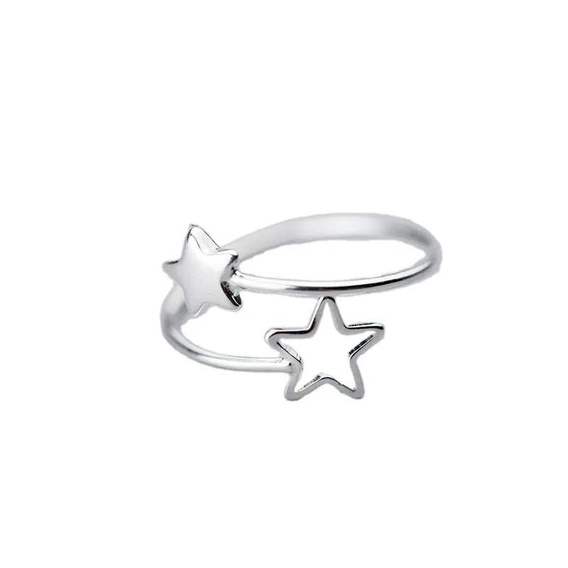 

R1576 Hot Items Silver Jewelry 925 Silver Star Ring