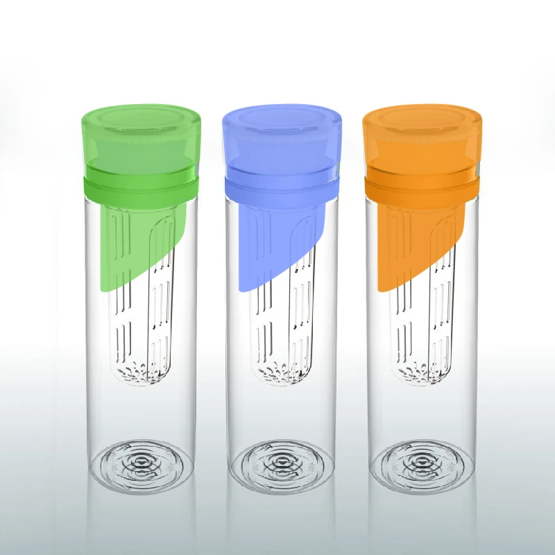 

Fruit infuser Light weight water bottle plastic drinking customized infused waterbottles