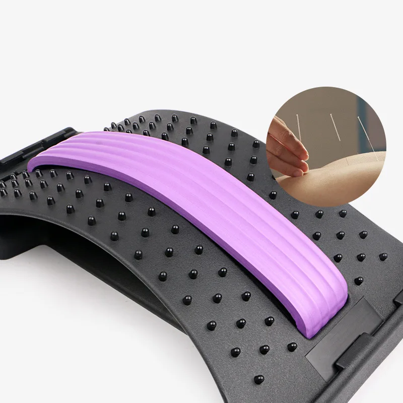

Lumbar Support Device sports fitness home using muscle Massager Pain Relieve Back Stretcher, Optional