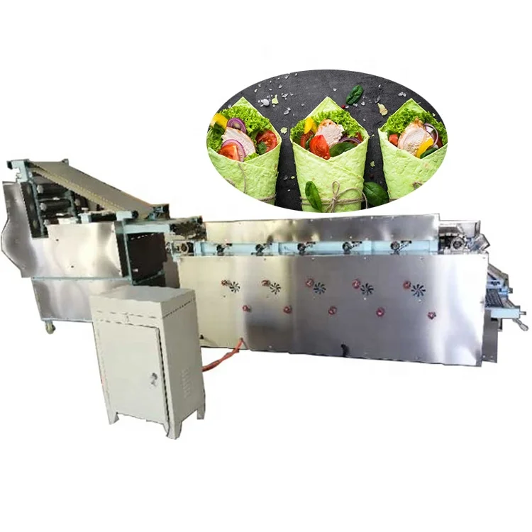 

High output more than one styles electric pancake lavash roti making machine