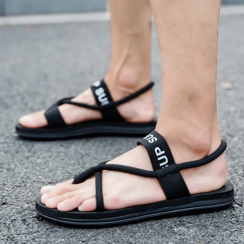 

Beach Fashion Men's Casual Cool Anti-Odor Slippers Flip-Flops Summer Men's Flat Simple Casual Flip-Flops