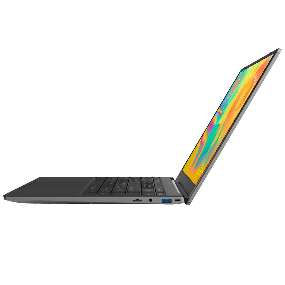 

Factory total new 15.6inch laptop portable cover quad core metal computer for business gaming laptops, Silver