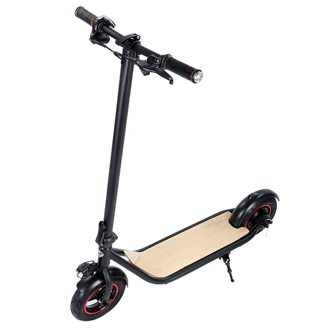 

fat tire off road china cheap foldable electric kick scooters eu warehouse 350W motor 36v for adults with disc brake, Wood pedal