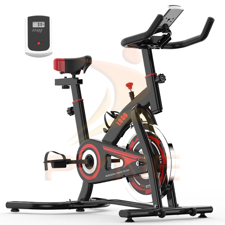 

Factory Direct Spinning Exercise Bike Indoor Cycling Stationary Magnetic Bike Trainer With LED Screen, Black,silvery,white