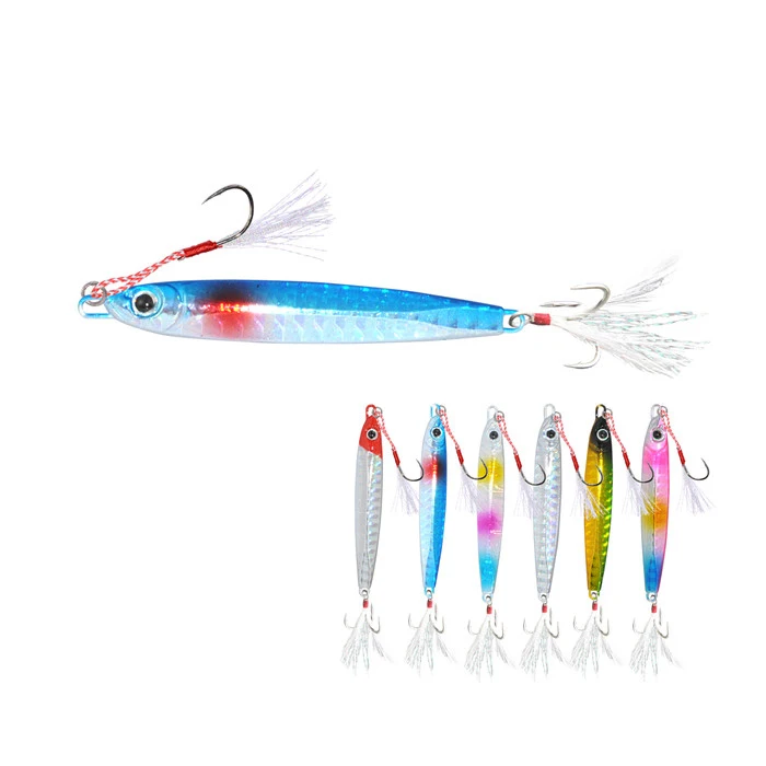 

HAWKLURE Quick Sinking Jig Metal lures 65mm 20g hard metal lead fishing lead lure fishing sea fishing metal jig casting jig lead, 6colors