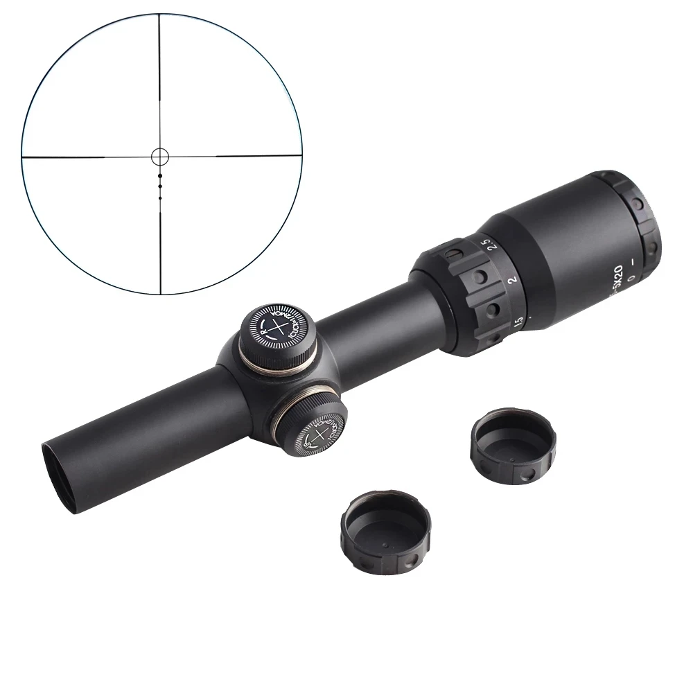 

SPINA BT 1.5-5X20 Optical Sight Riflescopes Compact Shooting Outdoor Adjust Short Rifle Optics