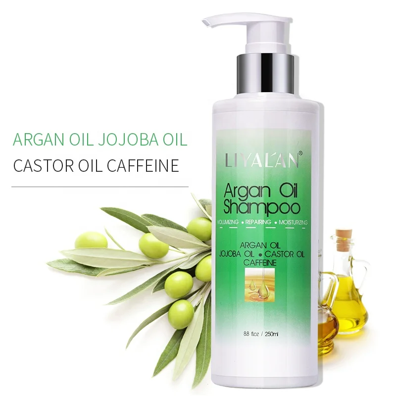 

Dropshipping Private Label Hair Growth Care Curly Anti Hair Loss Organic Argan Oil Shampoo