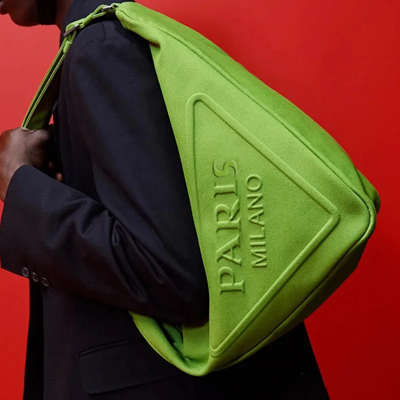 

mini small Triangle clutch canvas bag coin purse top handle handbag for women lady girl, As picture