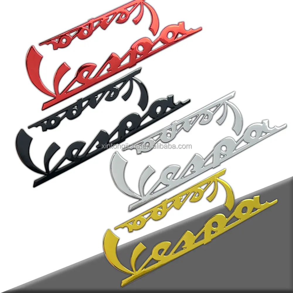 

3D Emblem Sticker Logo Decals For Vespa Emblem Stickers Decal GTS300 LX125 LX150 125 150 Ie Sprint Primavera 300 LX LXV Super