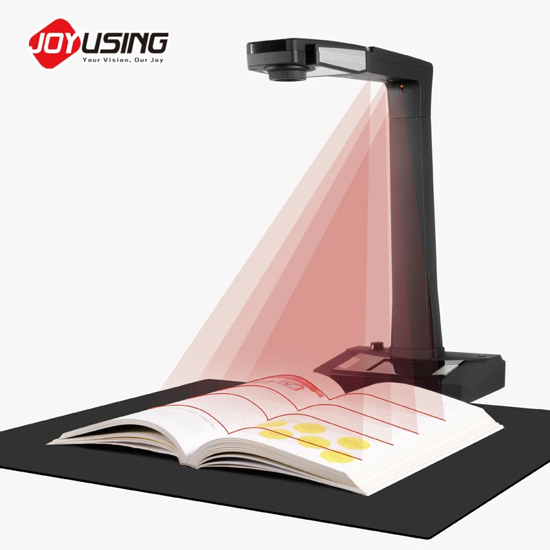 

Off-Line Automatic 16 MP A3 Book Scanner with OCR Function, Black
