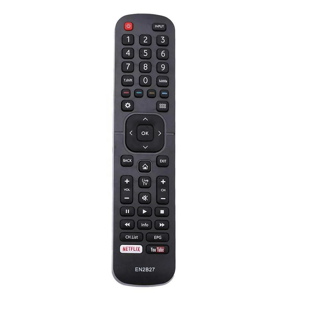 

Suitable for Hisense TV remote control EN2A27 EN2B27 en2a27HT brand new foreign trade export, Black