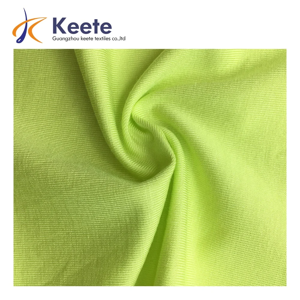 
190 200gsm high quality organic bamboo fiber fabric very smooth 95%bamboo 5%spandex 