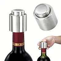 

Custom Stainless Steel Preserver Pump Sealer Bar Stopper Vacuum Sealed Wine Bottle Stopper