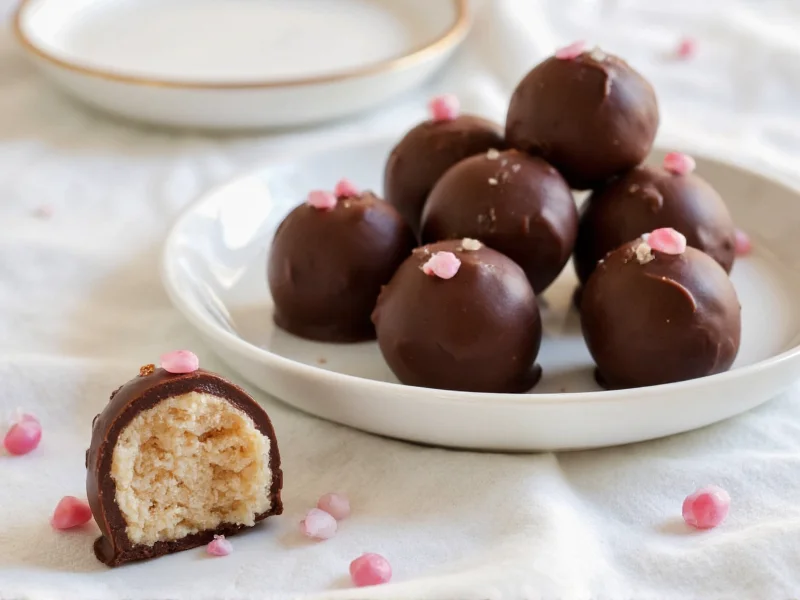 homemade chocolate truffles