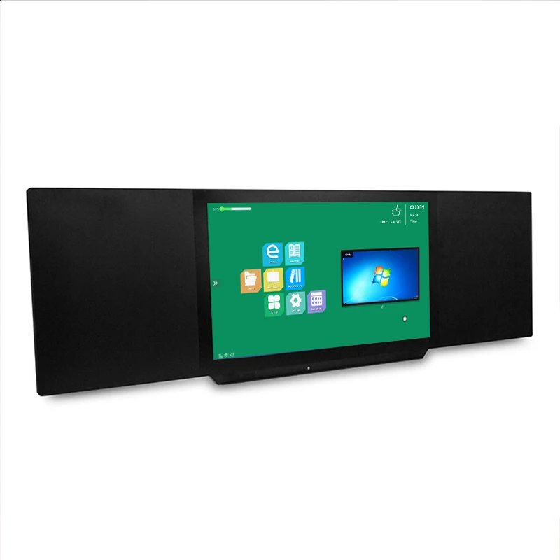 
Android windows double system smart blackboard 86 inch writing black board led nano blackboard 