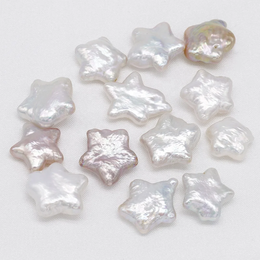 

12-14 mm star shape baroque pearl popular freshwater loose pearls
