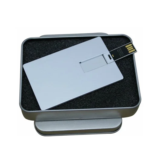 metal credit card USB flash drives 16gb 32gb usb card pen drive 64gb gadget - ANKUX.COM