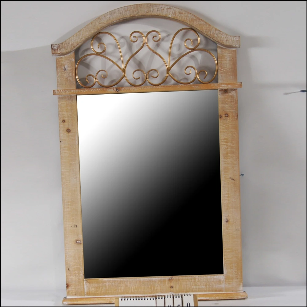 

80cm Round Wall Mirror Circle Metal Frame Large Vanity Hanging Decorative Mirrors for Entryway Living Room Bedroom Bathroom