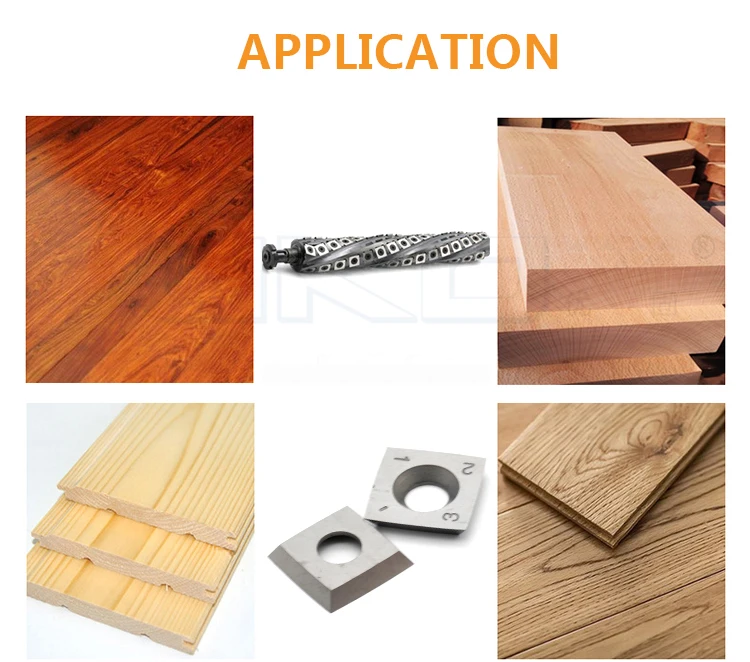 Woodworking planer machine parts OEM size cutterhead for DW735 planer