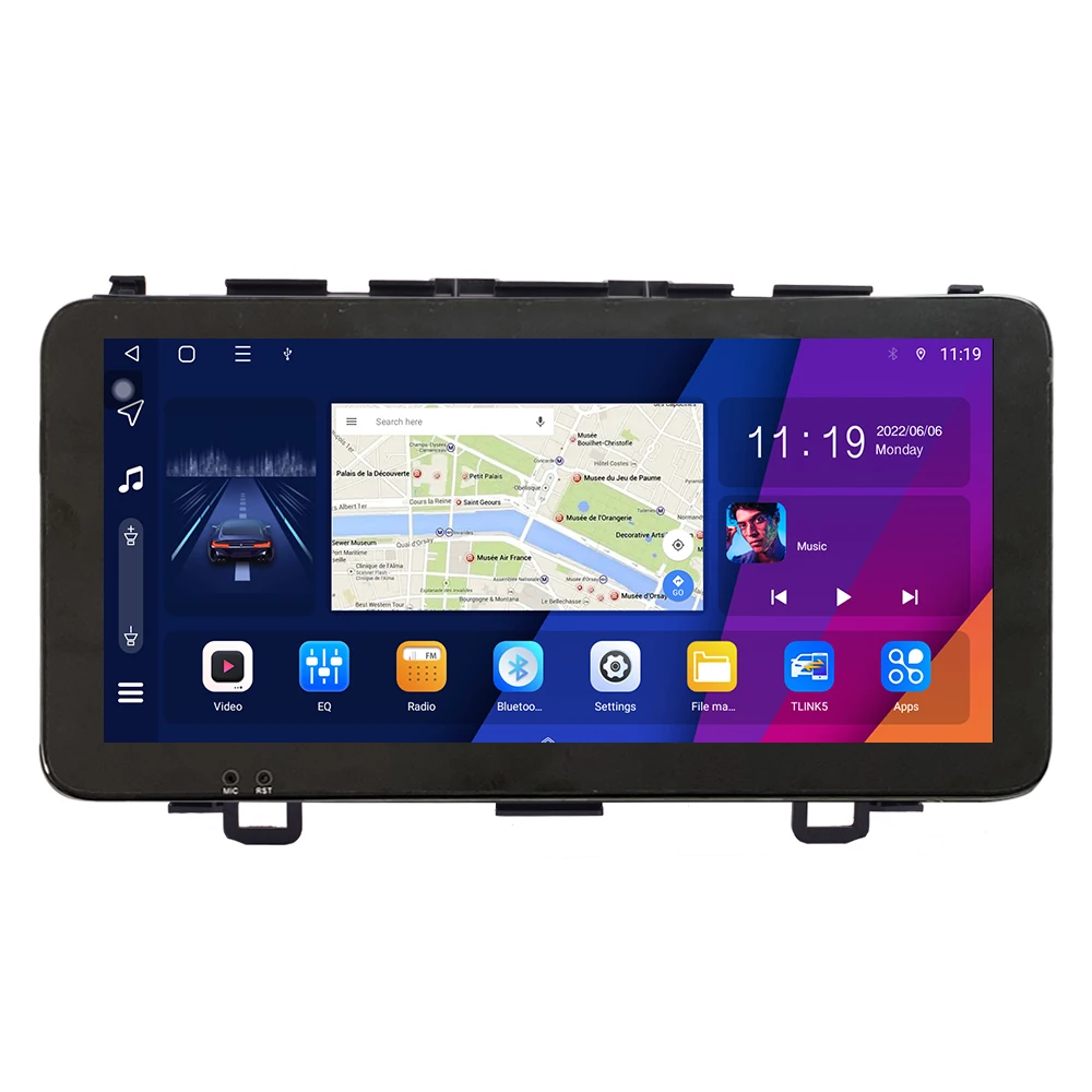 

For Honda CRV 2006 2007 2008-201110.33 inch QLED Screen Headunit Device Double 2 Din Car Stereo GPS Navigation Android Car Radio