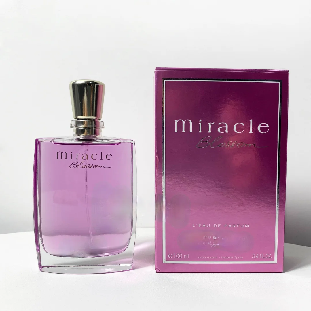 

100ML S+ Quality Version C0py Miracle Secret Edp Eau de Parfum Spray for women, Transparent
