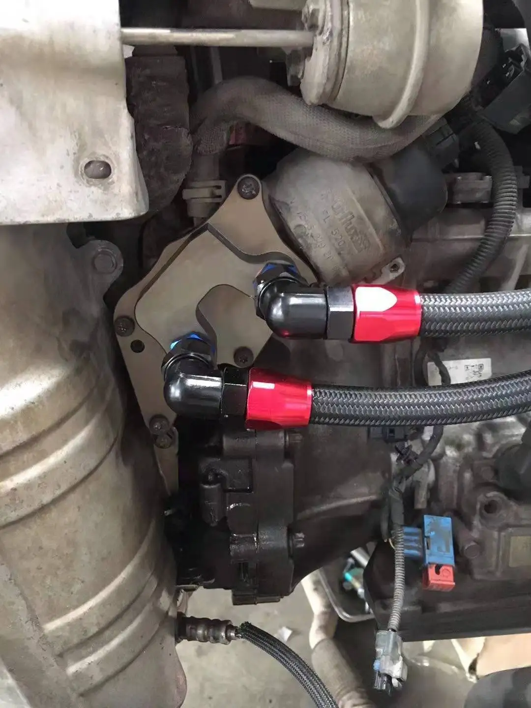 An10 19 Row Engine Oil Cooler Kit For Ls1 Ls2 Ls3 Lsx Ve +7" Electric