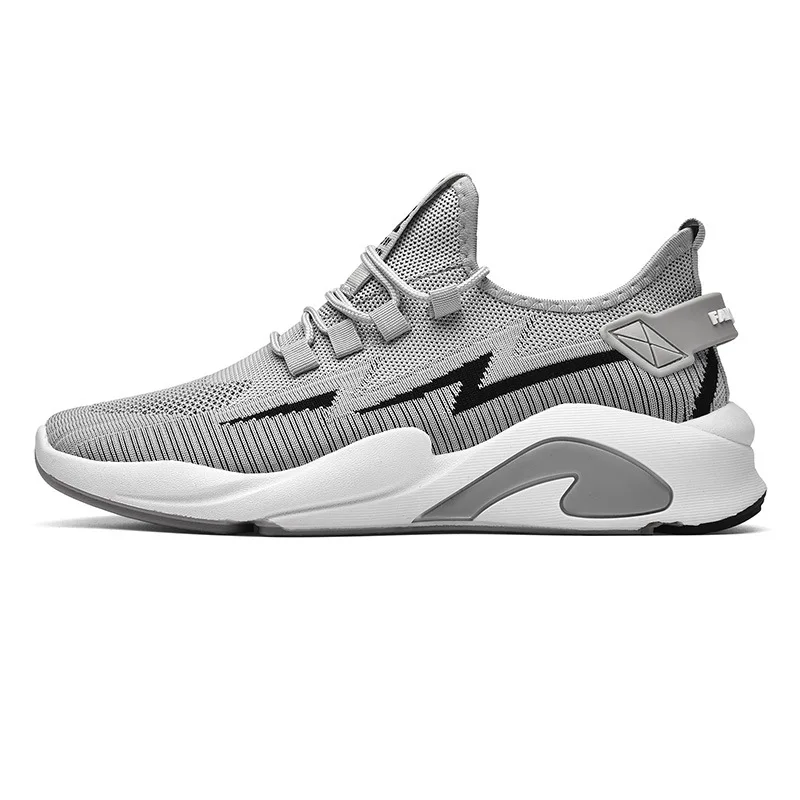 

High Quality Running Shoes for Men Tennis Shoes Fashion Trend Outdoor Walking Sports Shoes Lace-up Athletic Breathable Sneakers, Picture