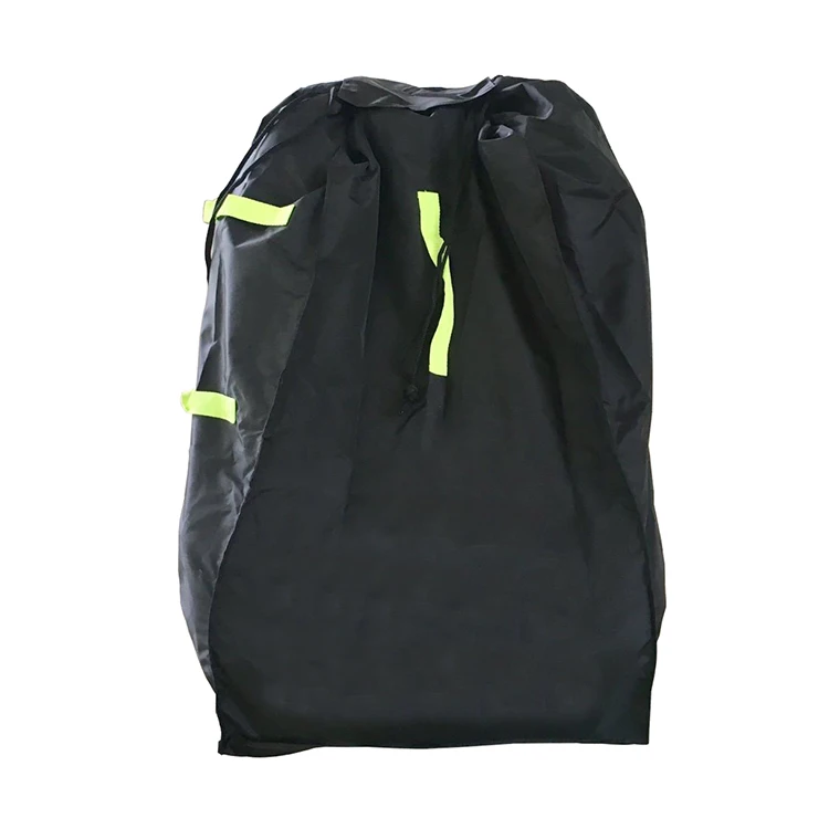 

Car Seat Travel Bag Gate Check Drawstring Backpack Bag Stroller Travel Bag for Airplane, Customized