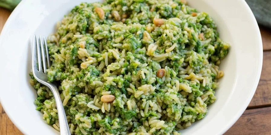 Lemon spinach rice