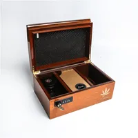 

Professional manufacture modern travel lacquer wooden cigar humidor