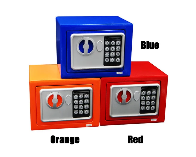 Small Safe Box Mini Safe For Kids,Home Metal Steel Electronic Digital