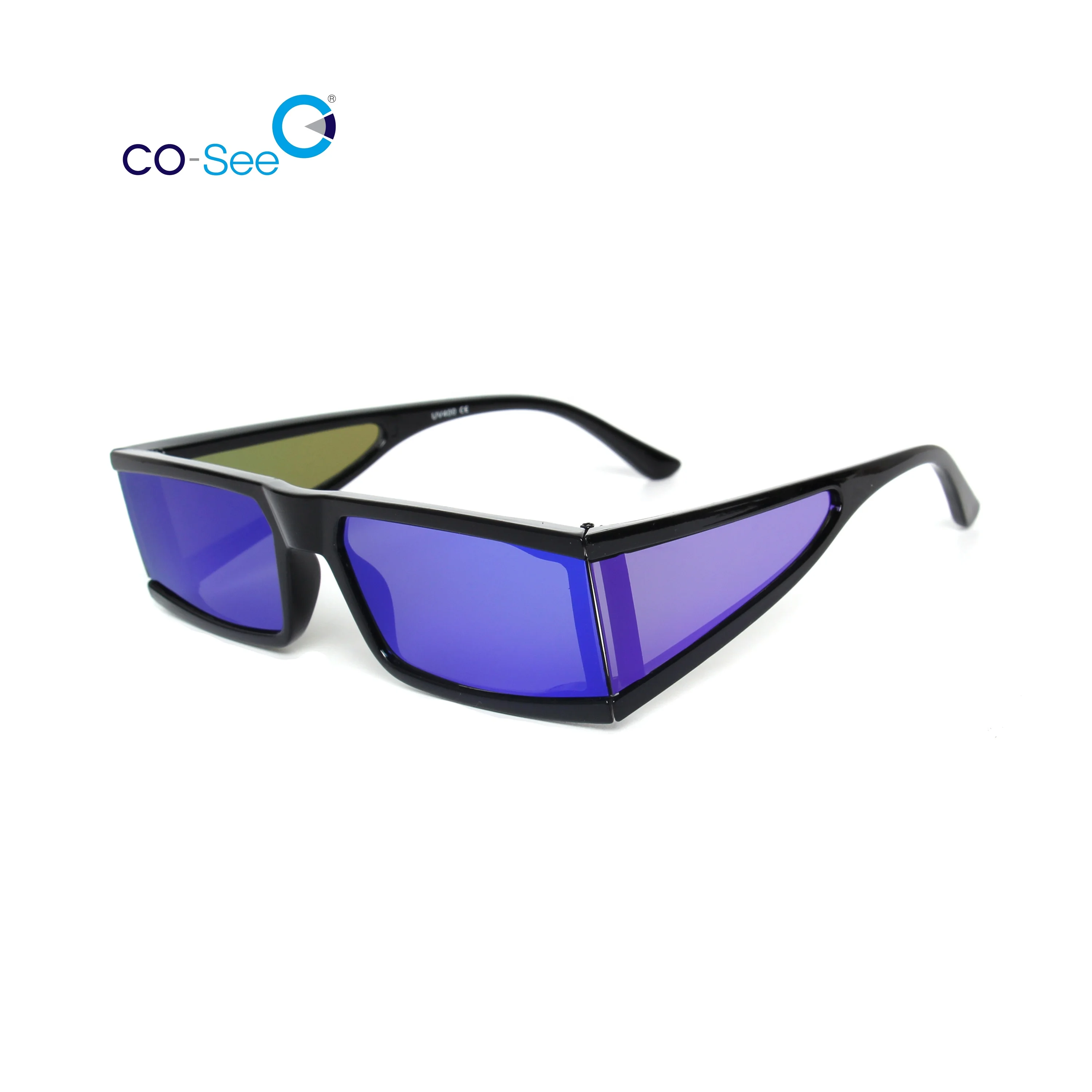 

CoSee New Arrivals Pilot Sport Vintage Rectangle Mirror Shades Sunglasses