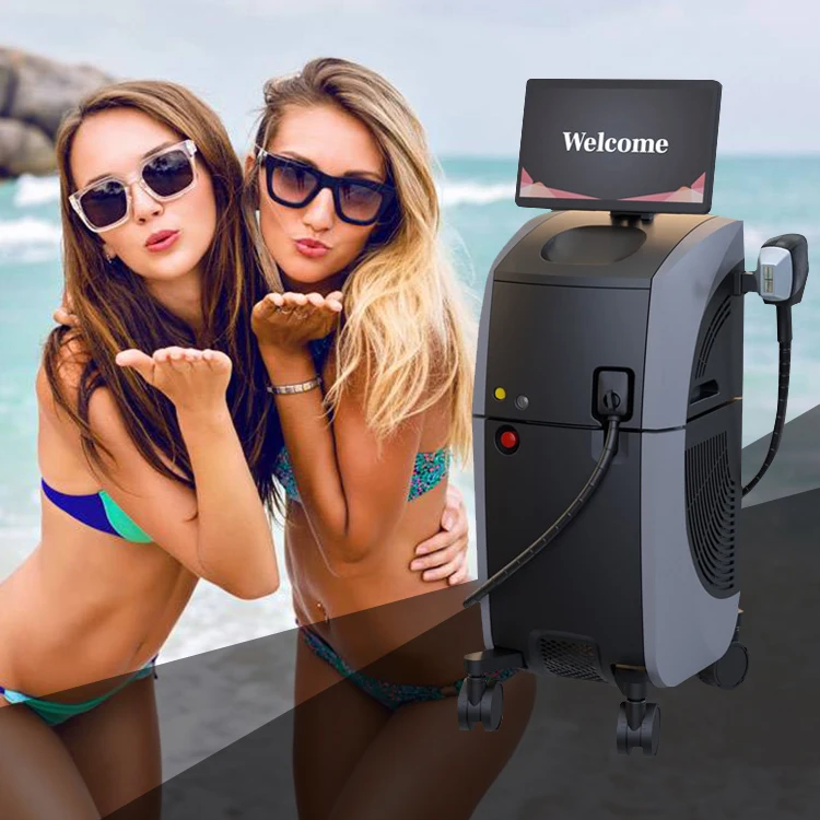 

2021 Hot sale diode Laser Machine 1800W Soprano Alma Soprano Ice Platinum XL 1064nm 755nm 808nm Diode Laser Hair Removal