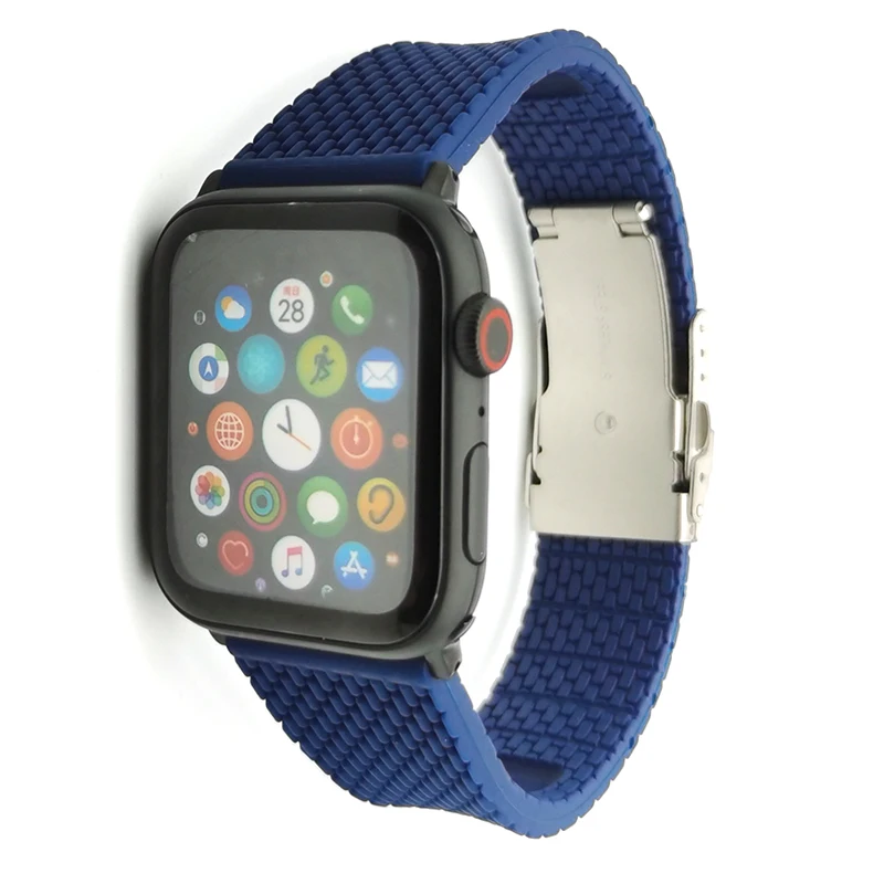 

apple iwatch rubber silicone  watch band watch strap for smart watch